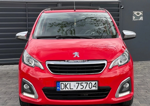Peugeot 108 cena 31900 przebieg: 103000, rok produkcji 2015 z Wrocław małe 704